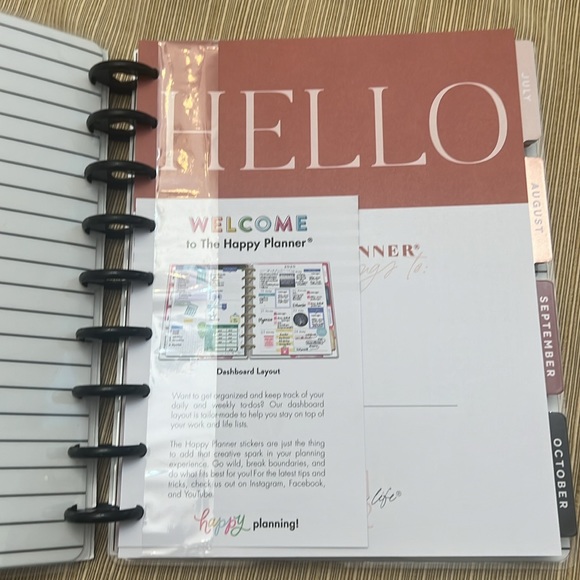 The Happy Planner 12 month planner July 2021-June 2022 planner this is your year - Picture 3 of 13